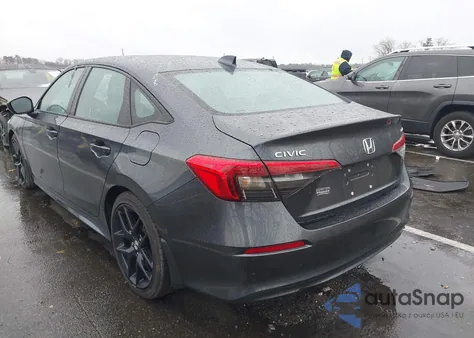 2023 Honda Civic Sport from USA, damaged, VIN 2HGFE2F54PH512801